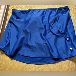 Athena Blue Swim Skirt